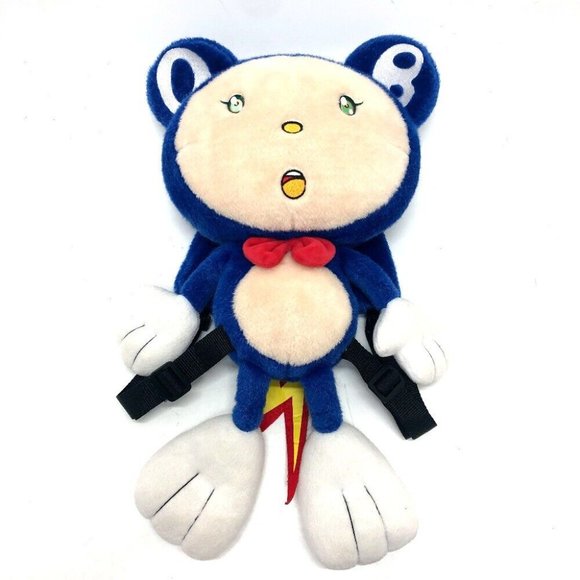 Kaikai Kiki Plush Doll Backpack Murakami Takashi Backpack - Picture 1 of 14